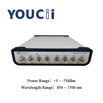 8 Kanal-optischer Stromzähler-Wellenlängenbereich 850nm zu 1700nm