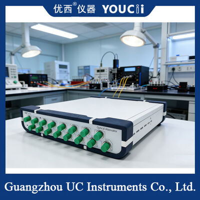 Maximale sichere Eingangsleistung plus ein 20 DBm variabler optischer Dämpfer