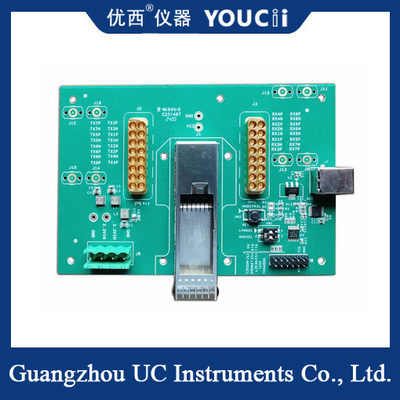 400G PAM4 Aktive Modul Leistungsbewertung Test Board In QSFPDD Paket