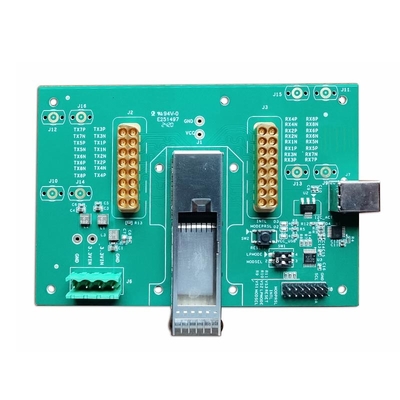 QSFP-DD EVB 	Aktives Modul der SFP-Bewertungskommissions-400G PAM4