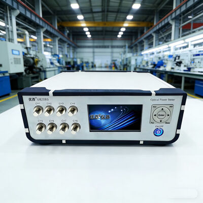 8-Kanal ökonomischer optischer Leistungsmesser mit Daten-Download-Funktion
